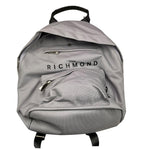 JOHN RICHMOND zaino tinta unita con stampa logo Grigio per Bambino RBA25015ZA GRIGIO JOHN RICHMOND 
