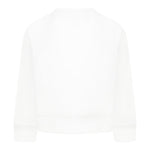 Stella Mccartney Felpa Chiusa Girocollo Tinta Unita con Stampa per Bambina TW4C90 BIANCO STELLA McCARTNEY 