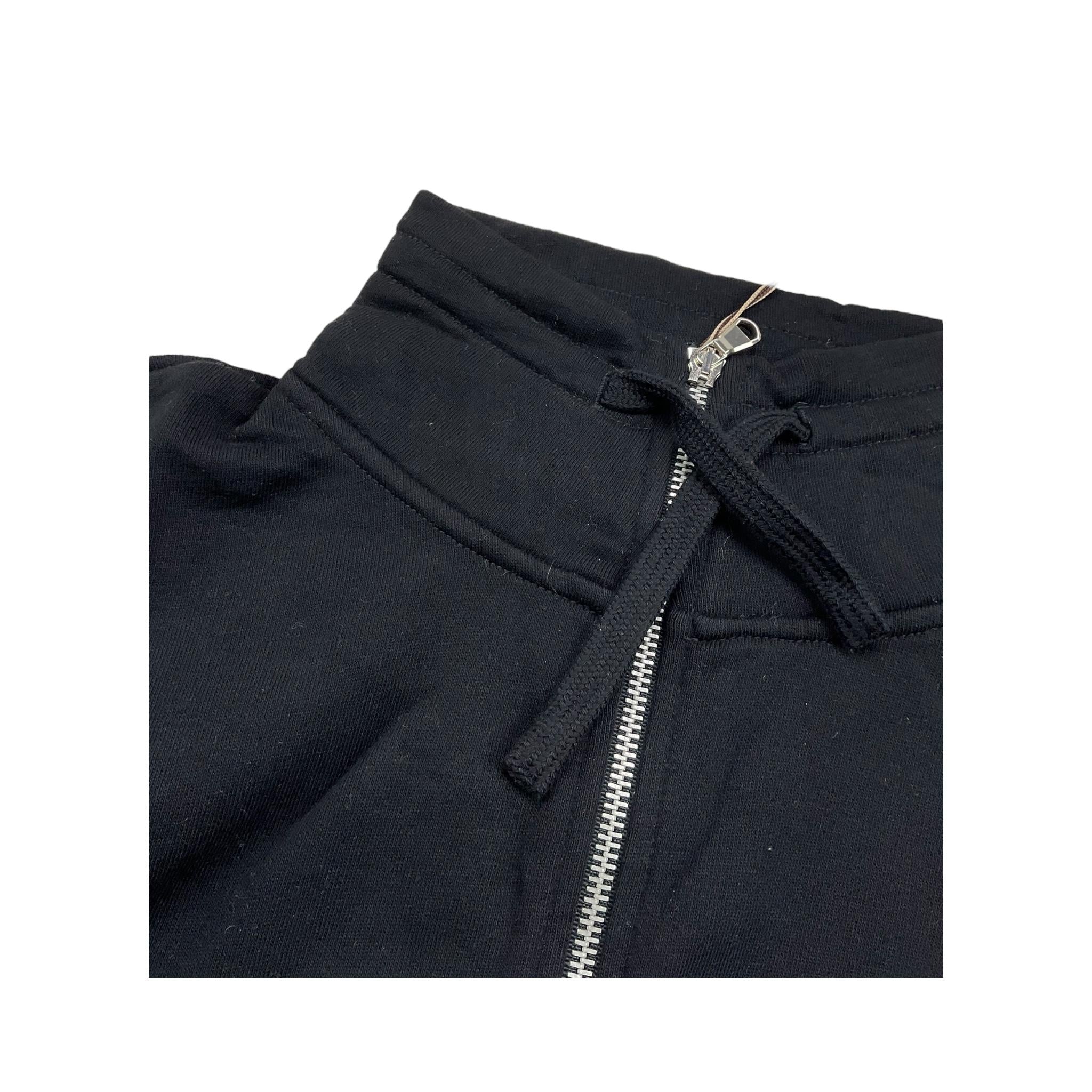 DIXIE felpa con zip tinta unita Nero per Bambina LG03040G34 NERO DIXIE 