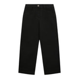 ASPESI jeans tinta unita modello a palazzo Nero per Bambina F24059PLC6051 NERO ASPESI 