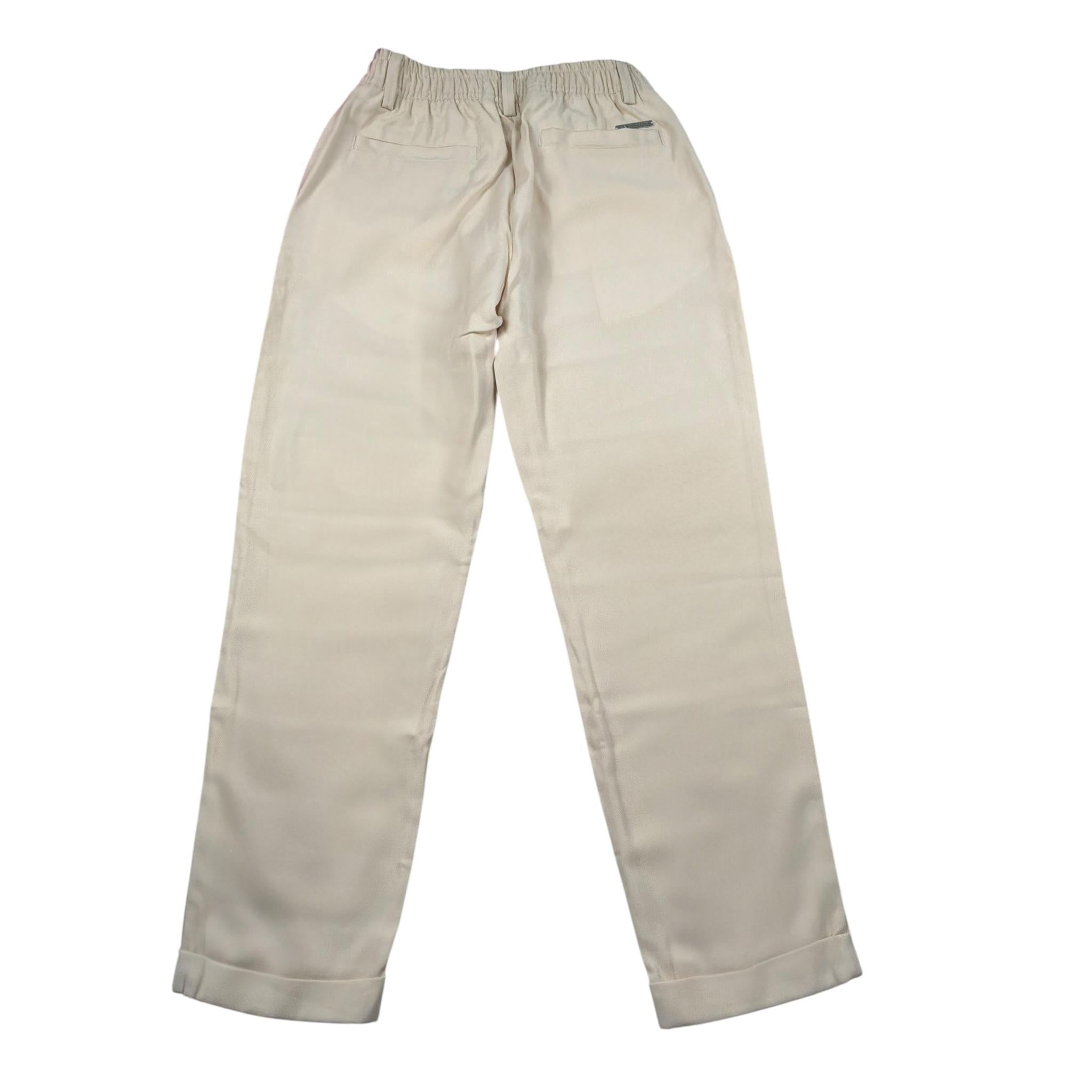 Cesare Paciotti Pantalone tinta unita con Elastico In Vita Beige per Bambino PTP5153J BEIGE CESARE PACIOTTI 