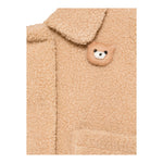 LIU JO giubbino tinta unita modello teddy con zip Beige per Bambina KF4105 BEIGE LIU JO 