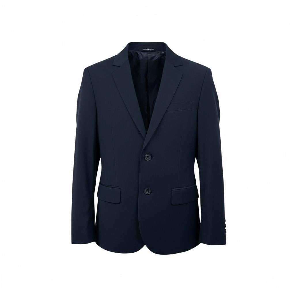 Antony Morato Giacca Tinta Unita con Bottoni per Bambino MKJS00018X BLU ANTONY MORATO 