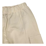 FUN & FUN pantalone tuta tinta unita con logo Bianco per Bambina FJPT000009 BIANCO FUN & FUN 