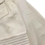 Please Camicia Tinta Unita con Profili In Contrasto per Bambina JB05300G73 PANNA PLEASE 