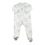 Chicco Tutina Tinta Unita con Stampa per Neonato 02400 BIANCO CHICCO 