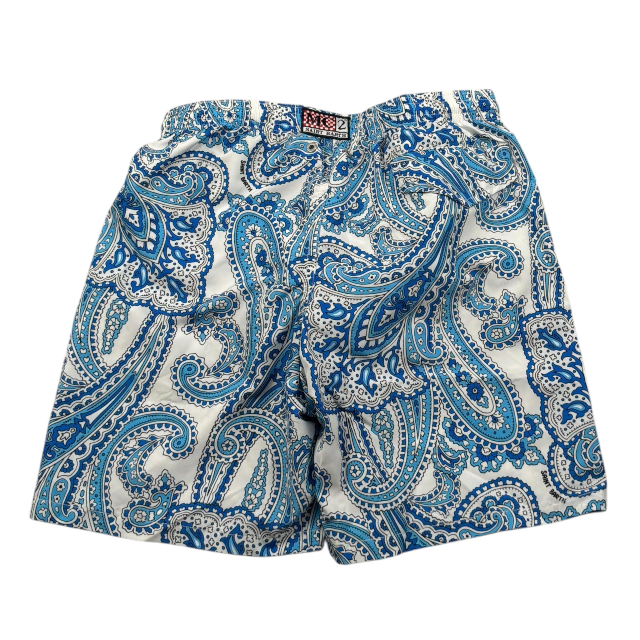 Saint Barth Costume Stampa Fantasia per Bambino JEA00160253 BLU SAINT BARTH 