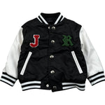 John Richmond Giubbino Tinta Unita con Maniche In Contrasto per Neonato RIP26115PI NERO JOHN RICHMOND 