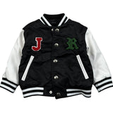 John Richmond Giubbino Tinta Unita con Maniche In Contrasto per Neonato RIP26115PI NERO JOHN RICHMOND 