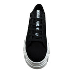 Dkny Sneakers Tinta Unita con Suola In Contrasto per Bambino D60123 NERO DKNY 