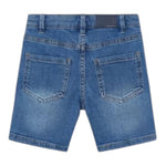 Mayoral Bermuda In Denim Tinta Unita con Girovita Regolabile per Bambino 237X BLU MAYORAL 
