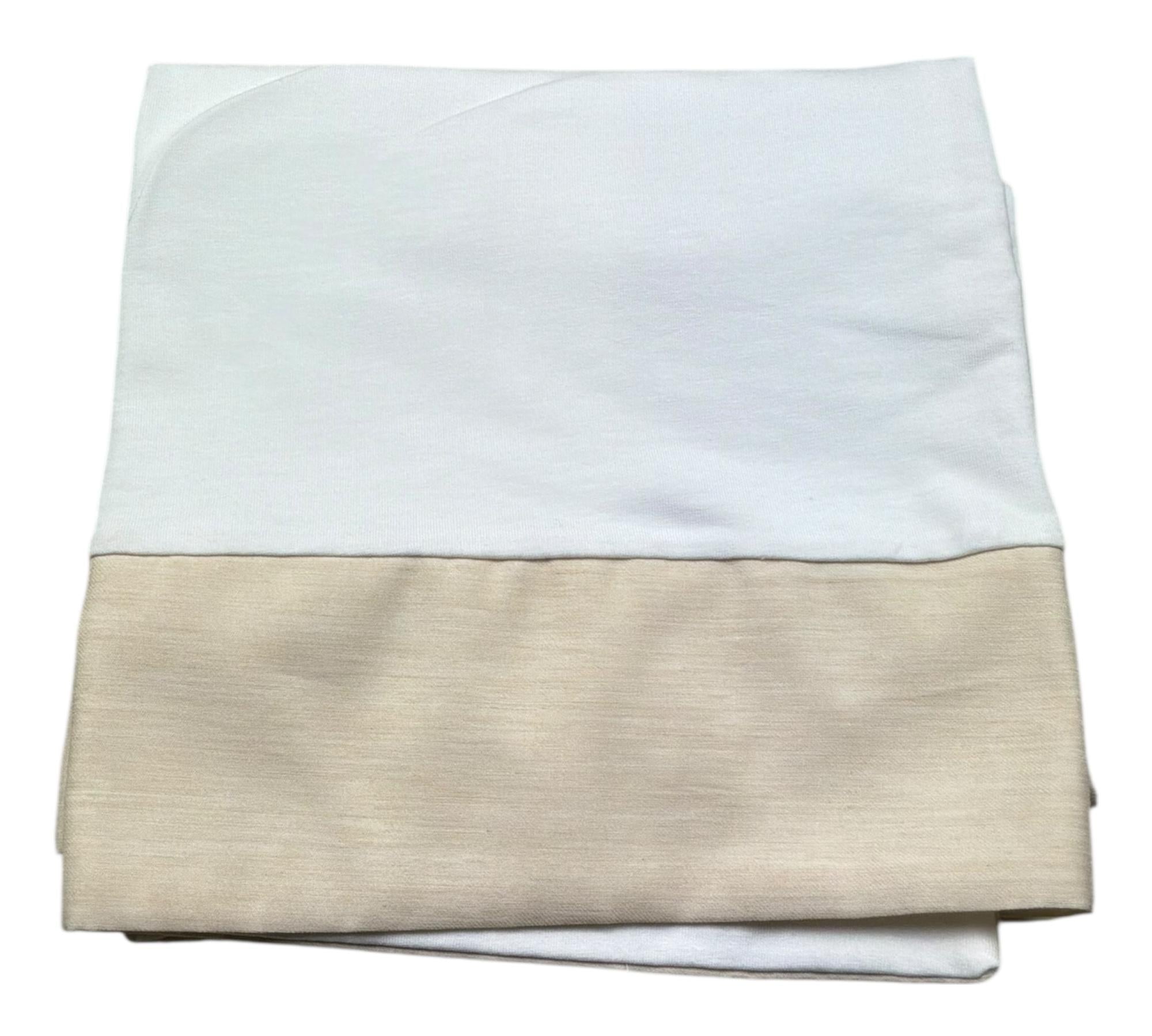 Le Bebe Coperta Tinta Unita con Ricami per Neonata LBG6332 BIANCO LE BEBE 