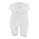 Maglifici di Verona Tutina Tinta Unita In Maglia per Neonata 045324 BIANCO MAGLIFICI DI VERONA 