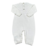 Maglifici di Verona Tutina Tinta Unita In Maglia per Neonata 045324 BIANCO MAGLIFICI DI VERONA 