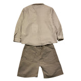 BARCELLINO completo 2 pezzi camicia-bermuda Grigio per Neonato 115619 GRIGIO BARCELLINO 