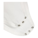 Monnalisa Body Tinta Unita con Colletto per Neonata 37D300 BIANCO MONNALISA 
