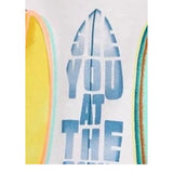 Mayoral Canotta Girocollo Tinta Unita con Stampa per Bambino 30533 BIANCO MAYORAL 