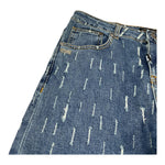 Daniele Alessandrini Jeans Tinta Unita con Strappi per Bambino 1235PD00257 BLU DANIELE ALESSANDRINI 