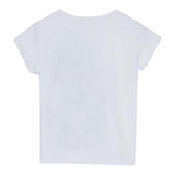 Liu Jo T-Shirt Girocollo Tinta Unita con Stampe per Neonata KA5082 BIANCO LIU JO 