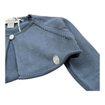 Le Coconne Coprispalle Tinta Unita per Neonata LCN0478 BLU LE COCONNE 