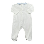 Dolcimonelli Tutita tinta unita con Fantasia A Righe Bianco per Neonato 436505008 BIANCO DOLCIMONELLI 