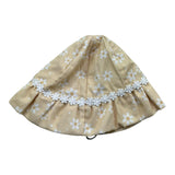 Isabel & Martinez Cappello Tinta Unita con Fiori per Neonata IM25N405 GIALLO ISABEL & MARTINEZ 