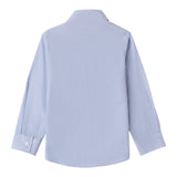 SARABANDA camicia tinta unita con fantasia a righe Bianco per Neonato 023 BIANCO SARABANDA 