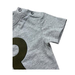 John Richmond T-Shirt Girocollo Tinta Unita con Stampa per Neonato RIP26067TS GRIGIO JOHN RICHMOND 