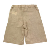 Little Bear Bermuda Tinta Unita con Elastico In Vita per Bambino 6239J BEIGE LITTLE BEAR 