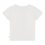 BillIEBLUSH t-shirt tinta unita girocollo con paillettes Bianco per Neonata U20493 BIANCO BillIEBLUSH 