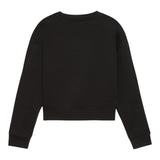 PUMA felpa tinta unita con cappuccio e stampa logo Nero per Bambino 682774 NERO PUMA 