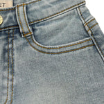 Twinset Short In Denim Tinta Unita con Girovita Regolabile per Bambina 251GJ2521XX AZZURRO TWINSET 