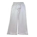 Juicy Couture Pantalone Tinta Unita In Velluto per Bambina JBX6669 PANNA JUICY COUTURE 