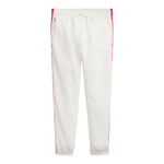 Ralph Lauren Pantalone Tuta Tinta Unita con Profili In Contrasto per Bambina 312957361001J BIANCO RALPH LAUREN 