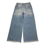 Patrizia Pepe Jeans Modello A Palazzo con Strappi per Bambina 7P0345 AZZURRO PATRIZIA PEPE 