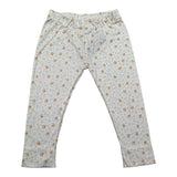 Bamboom+Babies Leggins Tinta Unita con Stampe per Neonata 867 PANNA BAMBOOM+BABIES 