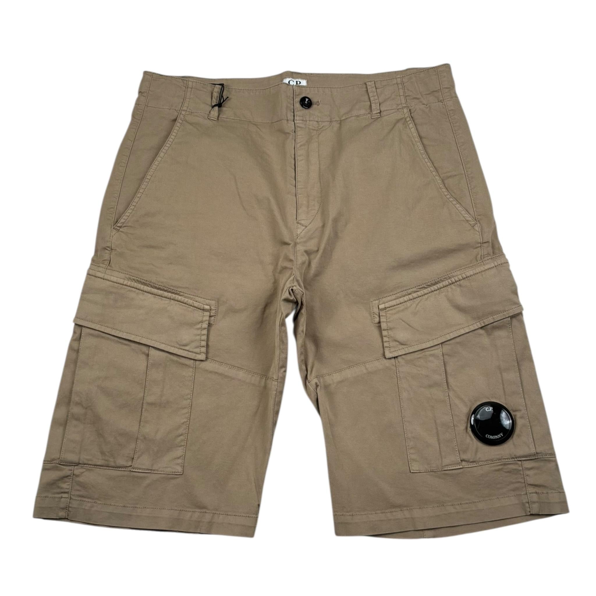 C.P. Company Bermuda tinta unita con Girovita Regolabile Beige per Bambino CMQ005X BEIGE C.P. COMPANY 