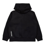 DSQUARED2 felpa tinta unita con zip e cappuccio Nero per Bambino DQ2528 NERO DSQUARED2 