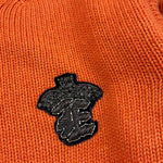 ERMANNO SCERVINO maglia tinta unita con applicazione Arancione per Bambina SFMA001 ARANCIONE ERMANNO SCERVINO 