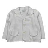 Le Coconne Giacca Tinta Unita In Filo per Neonato LCN1460 BIANCO LE COCONNE 