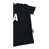 Daniele Alessandrini T-Shirt Girocollo Tinta Unita con Stampa per Neonato 1296M00270 NERO DANIELE ALESSANDRINI 