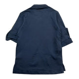 Antony Morato Polo Tinta Unita Collo Coreano per Bambino MKKL00249 BLU ANTONY MORATO 