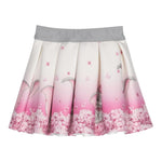 MONNALISA gonna tinta unita con stampa dumbo Bianco per Neonata 31D700 BIANCO MONNALISA 