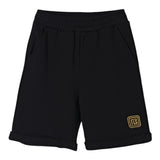 Balmain Bermuda Felpa Tinta Unita con Logo per Bambino BW6P99 NERO BALMAIN 