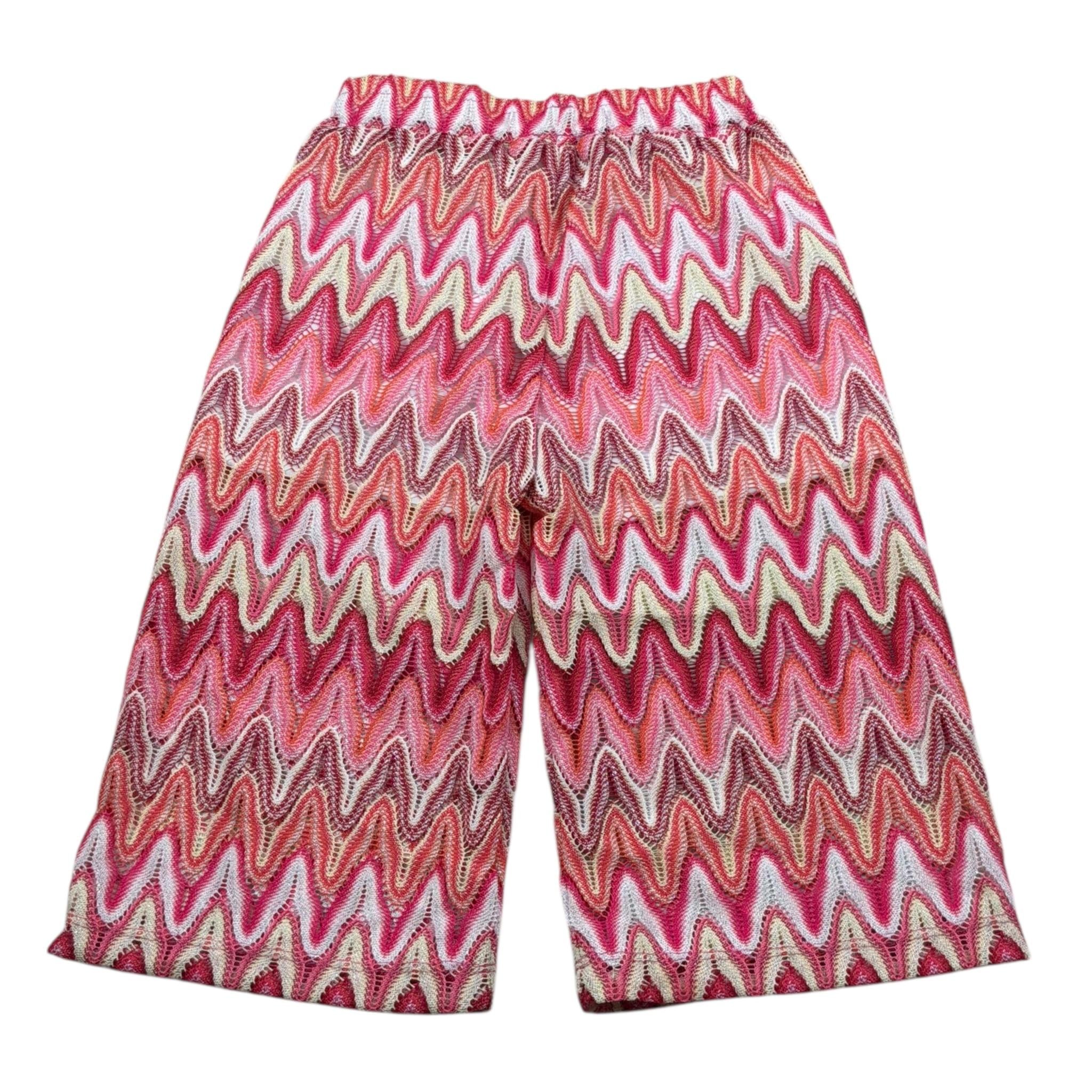 M+E' Pantalone Modello Palazzo Multicolor per Bambina UE1750 MULTICOLOR M+E' 