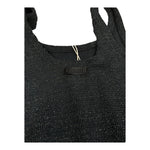 Saint Barth Abito Giromanica Tinta Unita  per Bambina TAINA NERO SAINT BARTH 