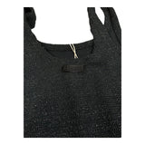 Saint Barth Abito Giromanica Tinta Unita  per Bambina TAINA NERO SAINT BARTH 