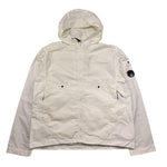 C.P. Company Giubbino Tinta Unita con Cappuccio per Bambino CUS014 BIANCO C.P. COMPANY 
