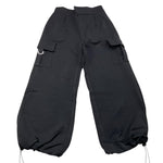 #ENJOY pantalone tinta unita con elastico in vita Nero per Bambina 18A24 NERO #ENJOY 