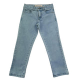 Trussardi Jeans Tinta Unita con Girovita Regolabile per Bambino TGP26018JE AZZURRO TRUSSARDI 